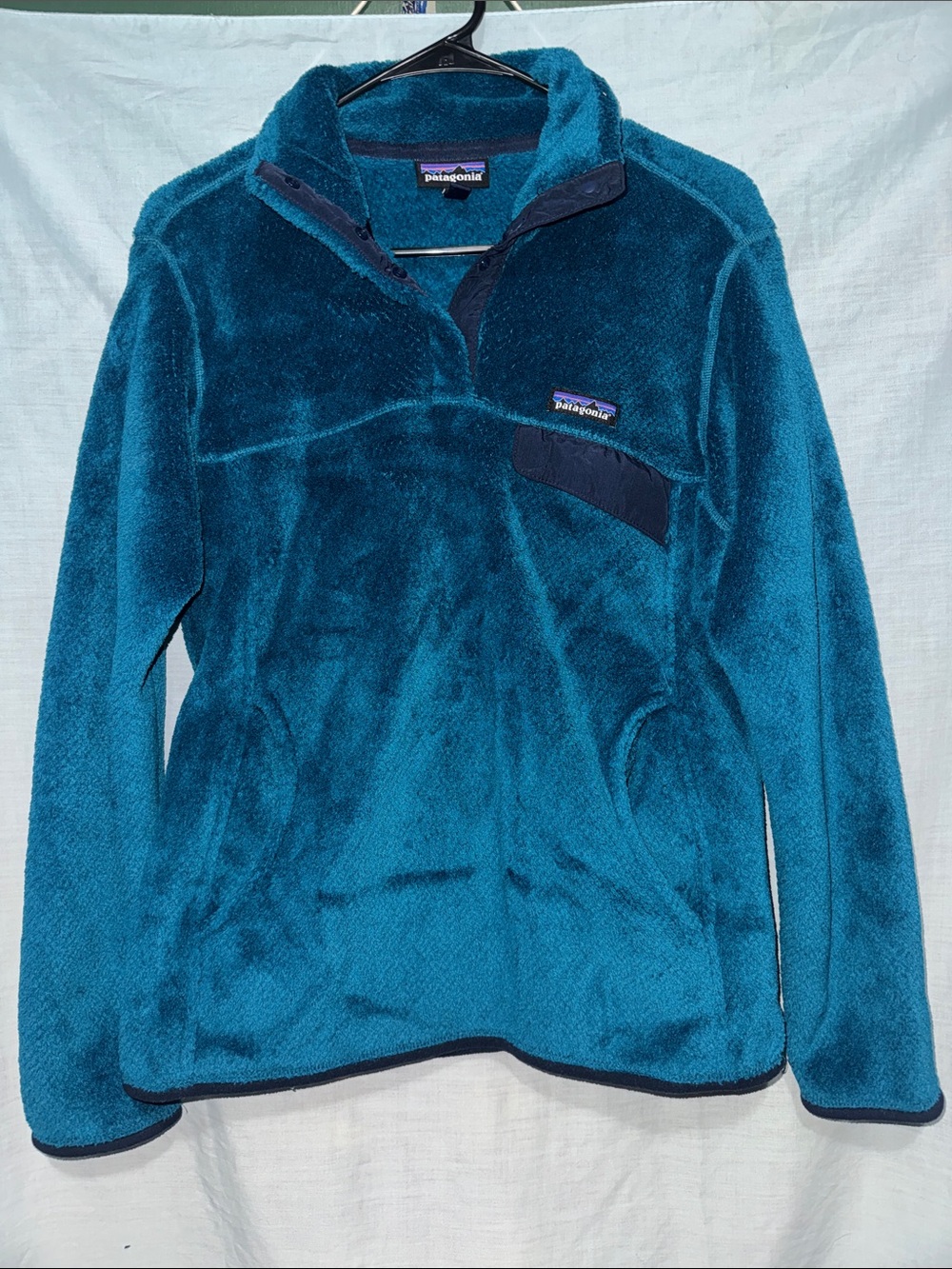 Patagonia Teal Women's Fleece Pullover